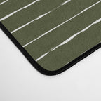 Lines II (Olive Green) Desk Mat Gallery Image 4