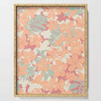 Exotic plumeria flowers A Serving Tray Gallery Image 1