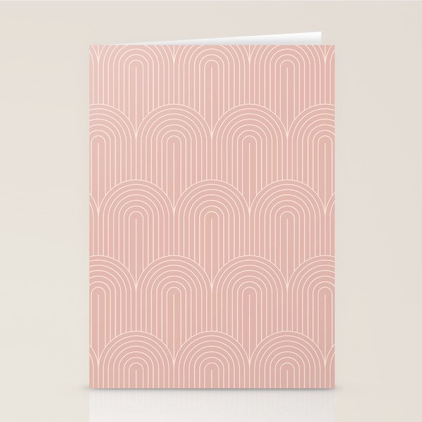 Art Deco Arch Pattern XXXVIII Stationery Card Gallery Image 2