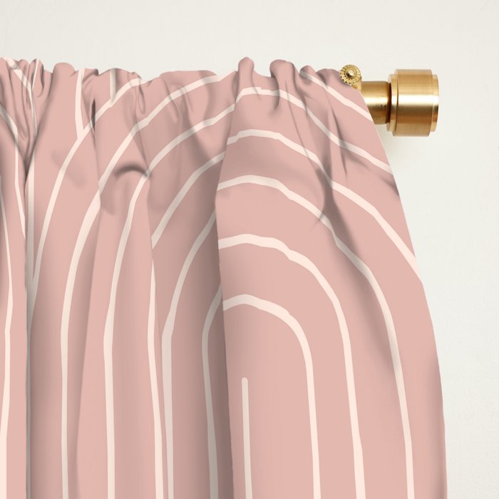 Art Deco Arch Pattern XXXVIII Window Curtain Gallery Image 2