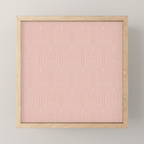 Art Deco Arch Pattern Xxxviii Mini Art Print Gallery Image 1