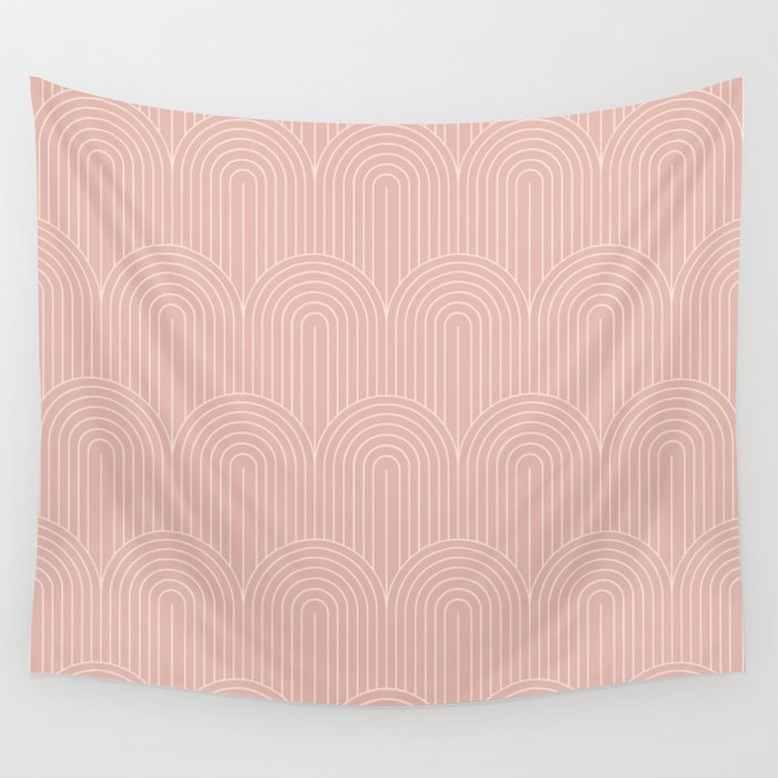 Art Deco Arch Pattern XXXVIII Wall Tapestry Gallery Image 4