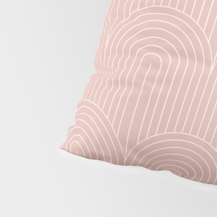 Art Deco Arch Pattern XXXVIII Pillow Sham Gallery Image 4