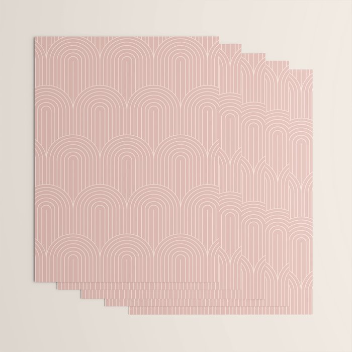 Art Deco Arch Pattern XXXVIII Wrapping Paper Gallery Image 3