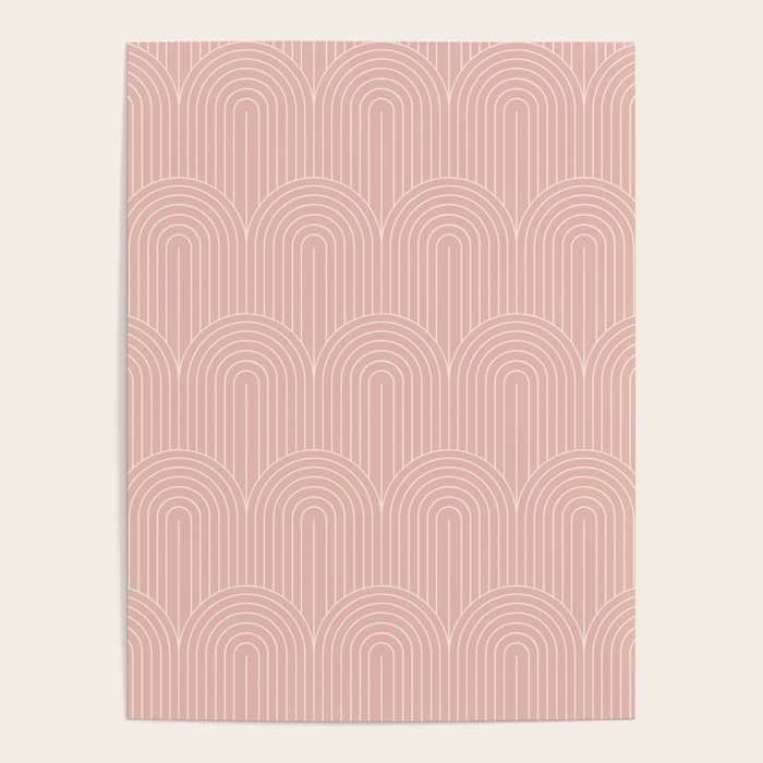 Art Deco Arch Pattern XXXVIII Poster Gallery Image 4