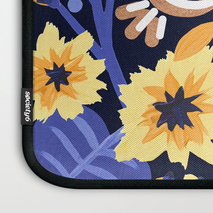 Eat Shit - Yellow & Slate Laptop Sleeve Gallery Image 3