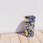 Eat Shit - Yellow & Slate Travel Mug Gallery Image 4