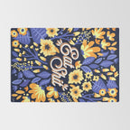 Eat Shit - Yellow & Slate Rug Gallery Image 2