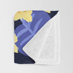 Eat Shit - Yellow & Slate Throw Blanket Gallery Image 3