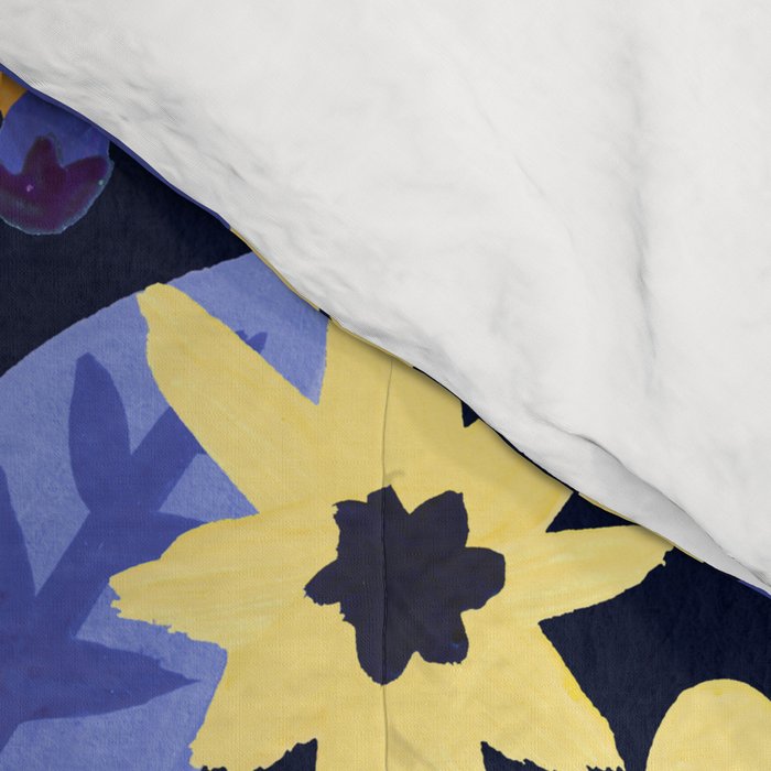 Eat Shit - Yellow & Slate Comforter Gallery Image 4