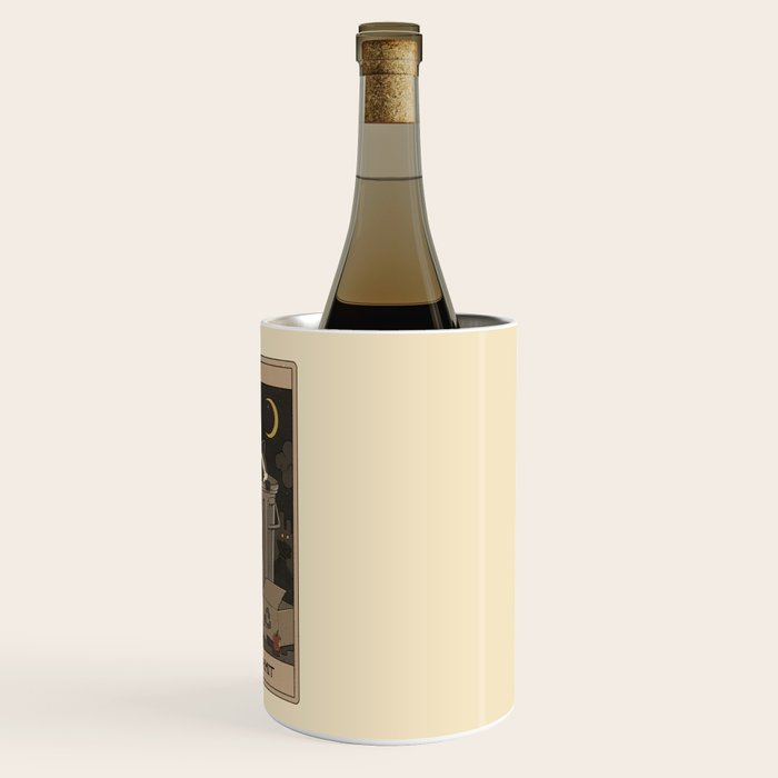 The Hermit - Raccoons Tarot Wine Chiller Gallery Image 3