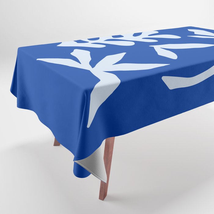 Chathams Blue Collage: Paper Cutouts Matisse Edition  Tablecloth Gallery Image 1