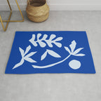Chathams Blue Collage: Paper Cutouts Matisse Edition  Rug Gallery Image 1