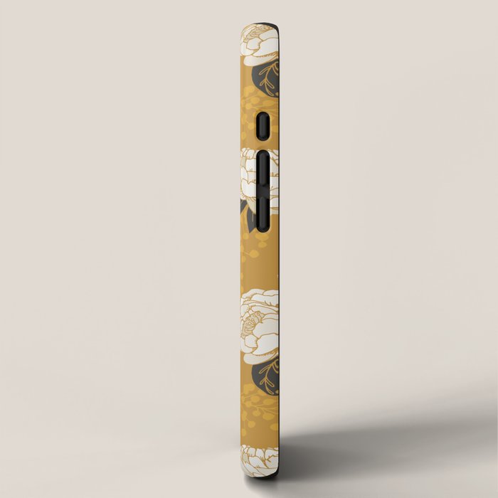 Glam Florals - Gold iPhone Case Gallery Image 2