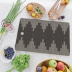 Southwestern Minimalist Black & White Cutting Board Gallery Image 2