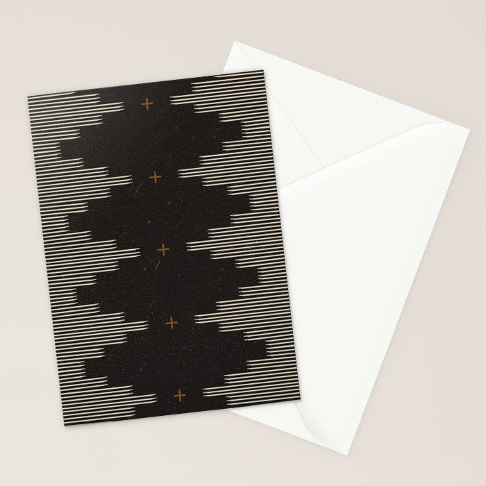 Southwestern Minimalist Black & White Stationery Card Gallery Image 2