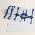 Boho Tie-Dye Knit Vertical Wrapping Paper Gallery Image 2
