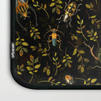 Vintage Mystic Night Beetle And Bugs Dance  Laptop Sleeve Gallery Image 3
