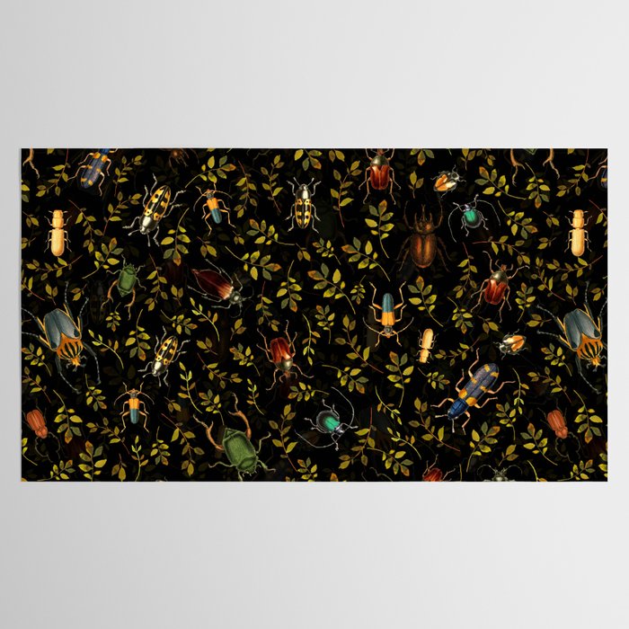 Vintage Mystic Night Beetle And Bugs Dance  Tablecloth Gallery Image 2