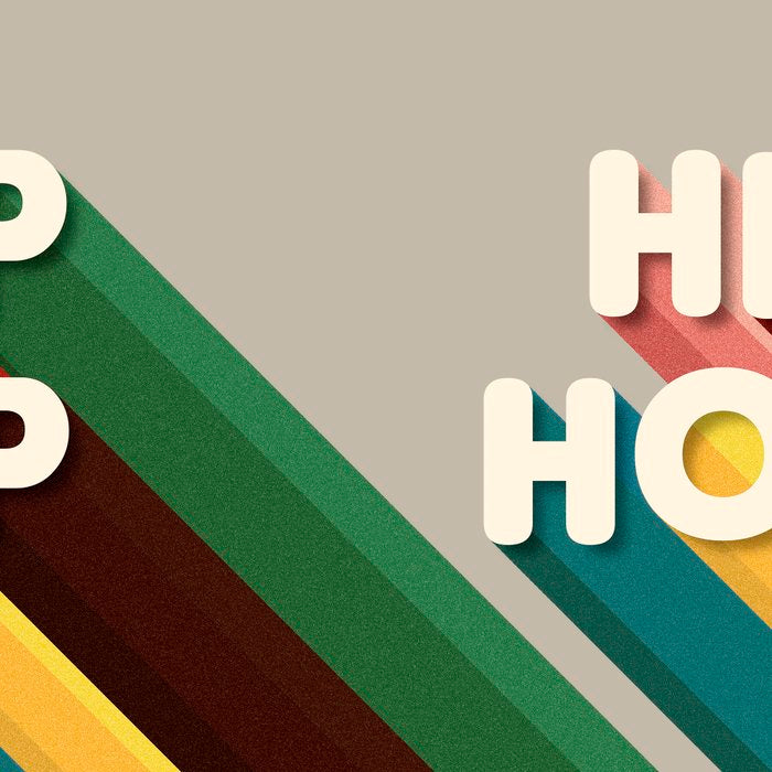 HIP HOP - retro typography Coffee Mug Gallery Image 2