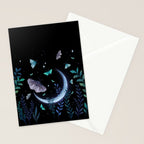 Moth Garden Stationery Card Gallery Image 2