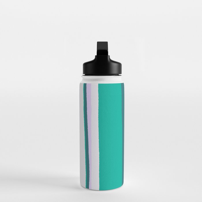 Hermosa, sunset stripes Water Bottle Gallery Image 3