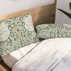 William Morris - Pimpernel Art Print, Vintage Museum Exhibition Art, Botanical Floral Pattern Pillow Sham Gallery Image 2