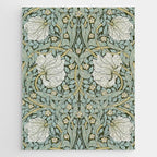William Morris - Pimpernel Art Print, Vintage Museum Exhibition Art, Botanical Floral Pattern Jigsaw Puzzle Gallery Image 1
