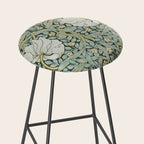 William Morris - Pimpernel Art Print, Vintage Museum Exhibition Art, Botanical Floral Pattern Stool Gallery Image 2