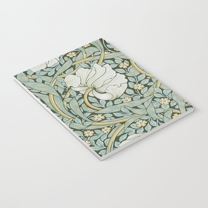 William Morris - Pimpernel Art Print, Vintage Museum Exhibition Art, Botanical Floral Pattern Notebook Gallery Image 3