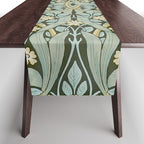 William Morris - Pimpernel Art Print, Vintage Museum Exhibition Art, Botanical Floral Pattern Table Runner Gallery Image 1
