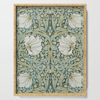 William Morris - Pimpernel Art Print, Vintage Museum Exhibition Art, Botanical Floral Pattern Serving Tray Gallery Image 1