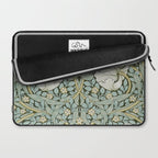 William Morris - Pimpernel Art Print, Vintage Museum Exhibition Art, Botanical Floral Pattern Laptop Sleeve Gallery Image 2