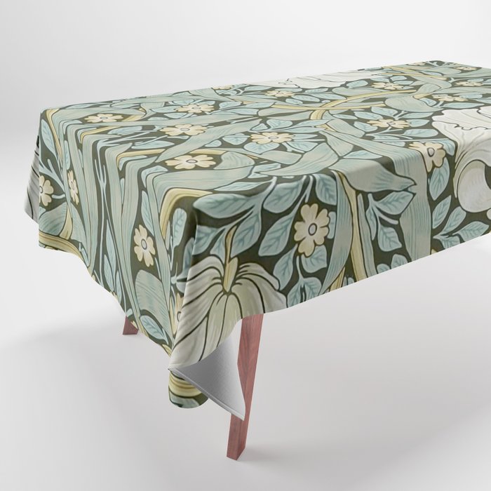 William Morris - Pimpernel Art Print, Vintage Museum Exhibition Art, Botanical Floral Pattern Tablecloth Gallery Image 1