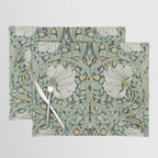 William Morris - Pimpernel Art Print, Vintage Museum Exhibition Art, Botanical Floral Pattern Placemat Gallery Image 1