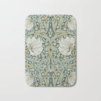 William Morris - Pimpernel Art Print, Vintage Museum Exhibition Art, Botanical Floral Pattern Bath Mat Gallery Image 1