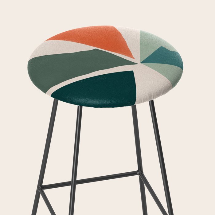 Peach angles balance Stool Gallery Image 2
