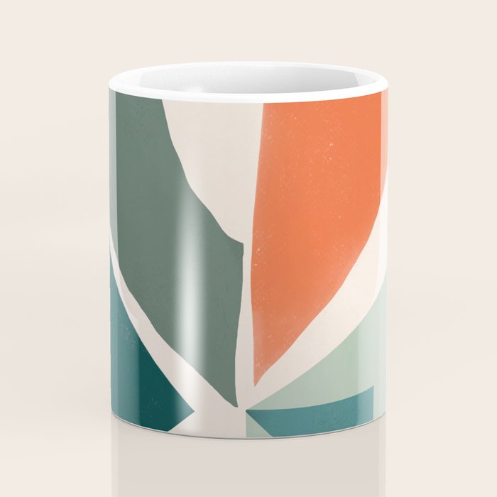 Peach angles balance Coffee Mug Gallery Image 4