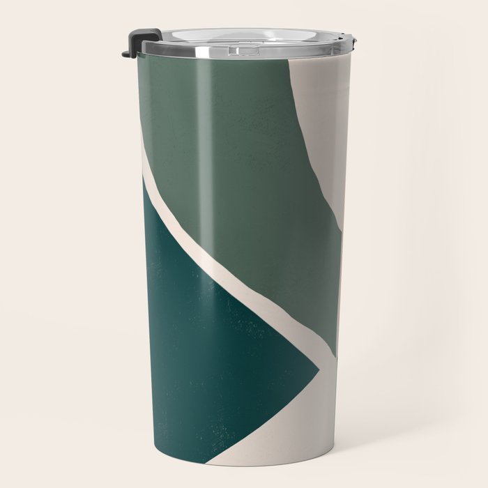 Peach angles balance Travel Mug Gallery Image 3