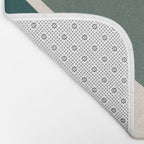 Peach angles balance Bath Mat Gallery Image 2