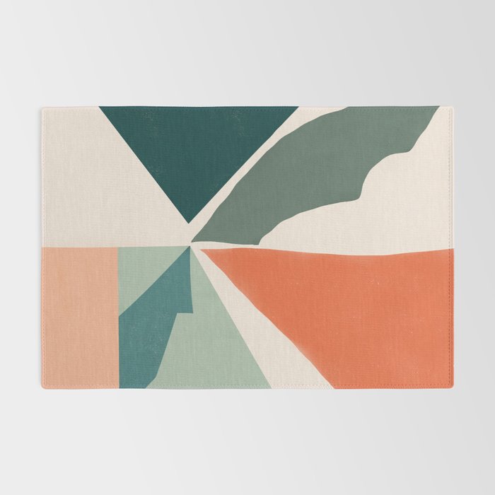 Peach angles balance Rug Gallery Image 2