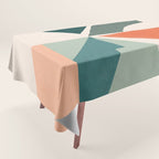 Peach angles balance Tablecloth Gallery Image 1
