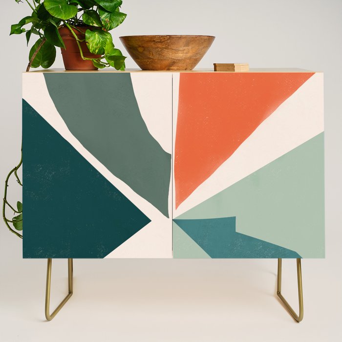 Peach angles balance Credenza Gallery Image 1