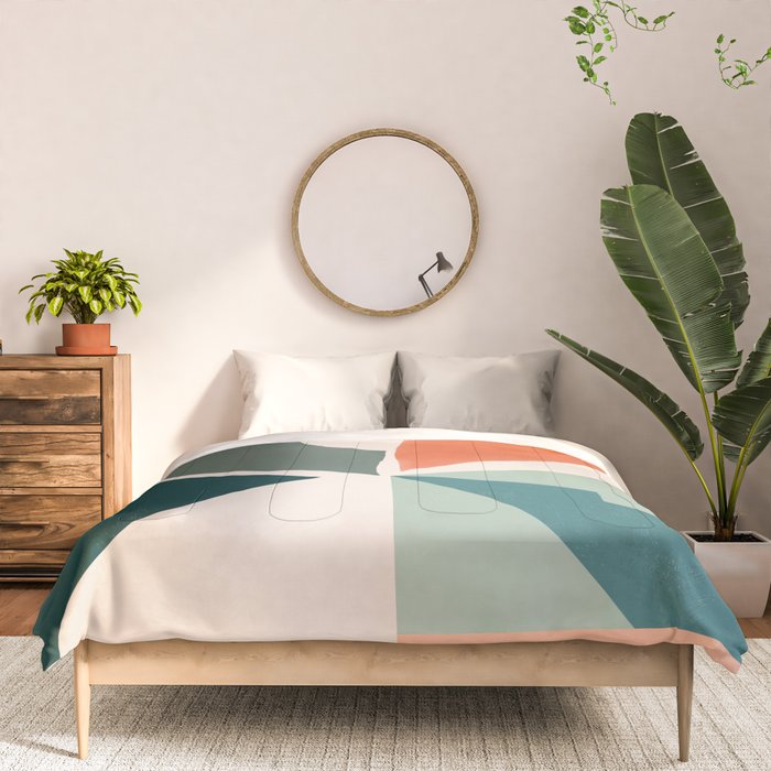 Peach angles balance Comforter Gallery Image 3