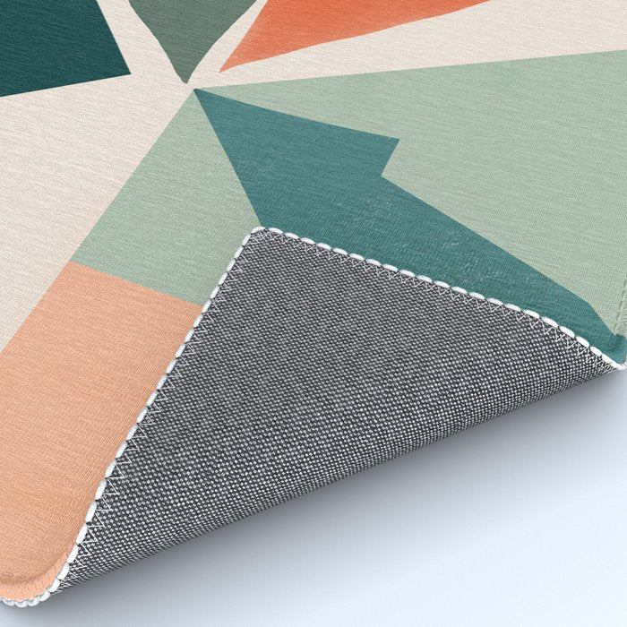 Peach angles balance Rug Gallery Image 4