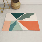 Peach angles balance Rug Gallery Image 1