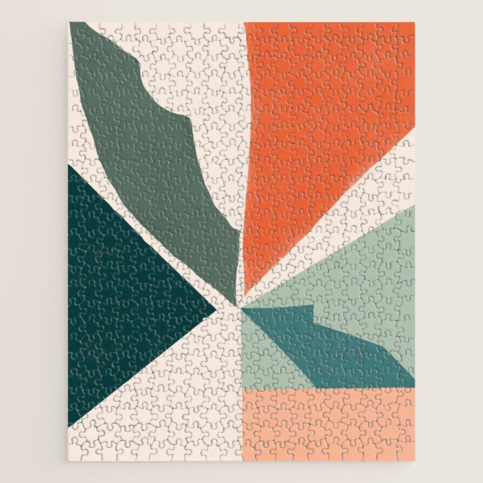 Peach angles balance Jigsaw Puzzle Gallery Image 1