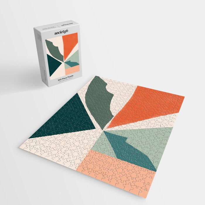 Peach angles balance Jigsaw Puzzle Gallery Image 2