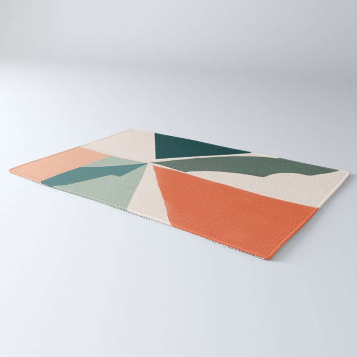 Peach angles balance Rug Gallery Image 3