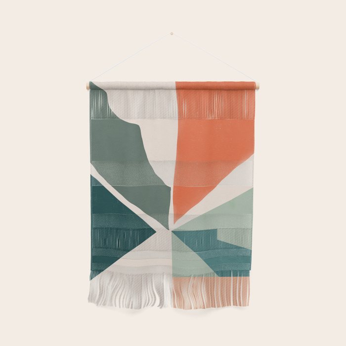 Peach angles balance Wall Hanging Gallery Image 1